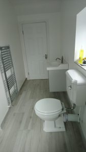 Bothroom Rads, Sink and Toilet Installation