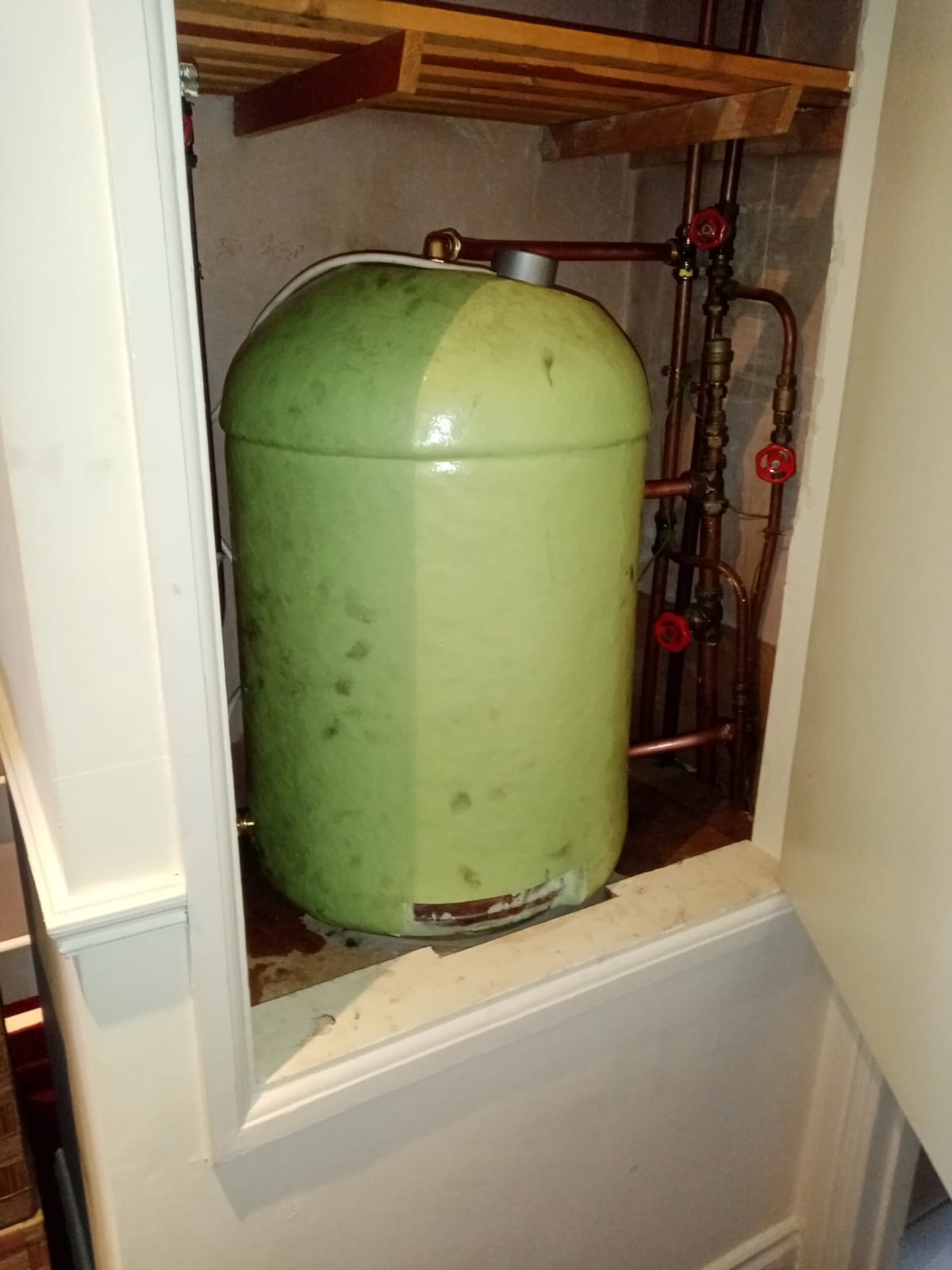 Hot Water Cylinder - After Photo AG Heating & Plumbing