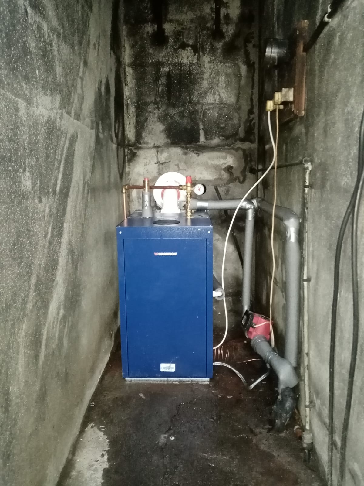 New Oil Boiler Installation - Warmflow Boiler